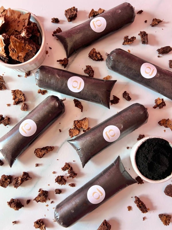 Geladinho gourmet sabor Gato Preto