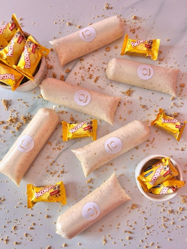 Geladinho gourmet sabor Sonho de Valsa